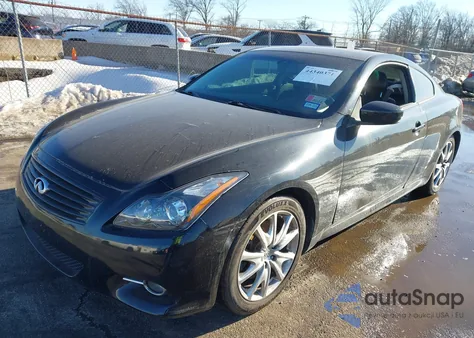 2013 Infiniti G37 Journey z USA, uszkodzony, nr VIN JN1CV6EK9DM921131